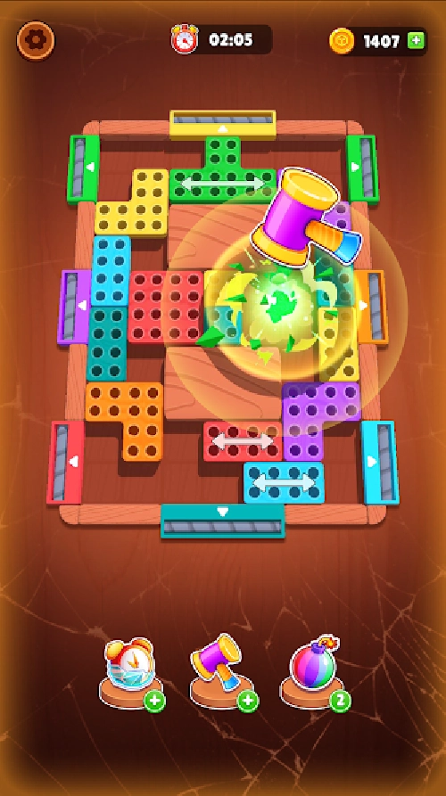 Screw Block Escape [Free shoping]
