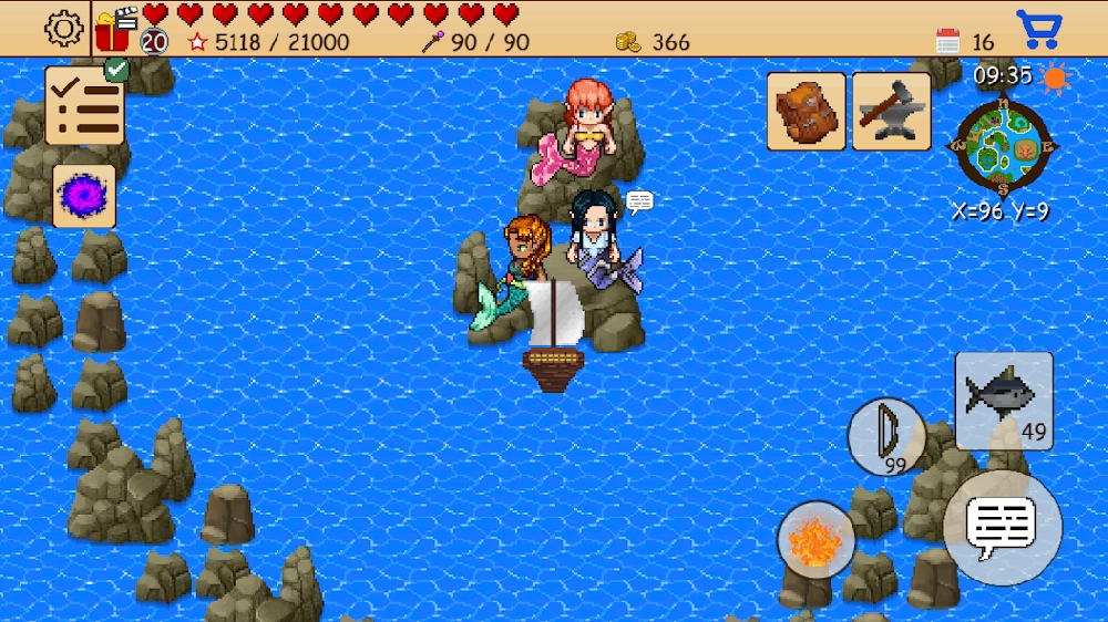 Survival RPG: Pirate Adventure [Free shoping]